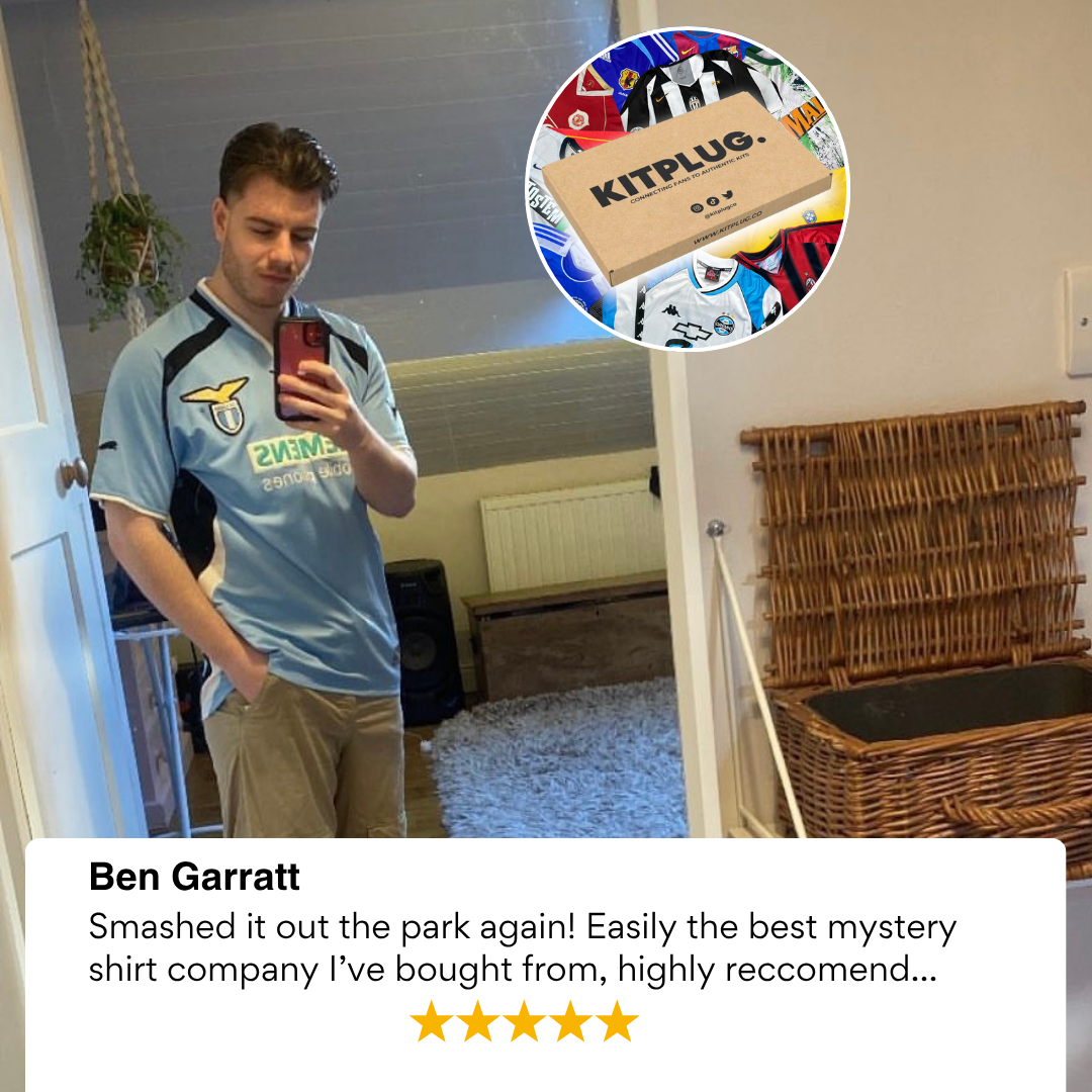 Retro Mystery Football Shirt Box